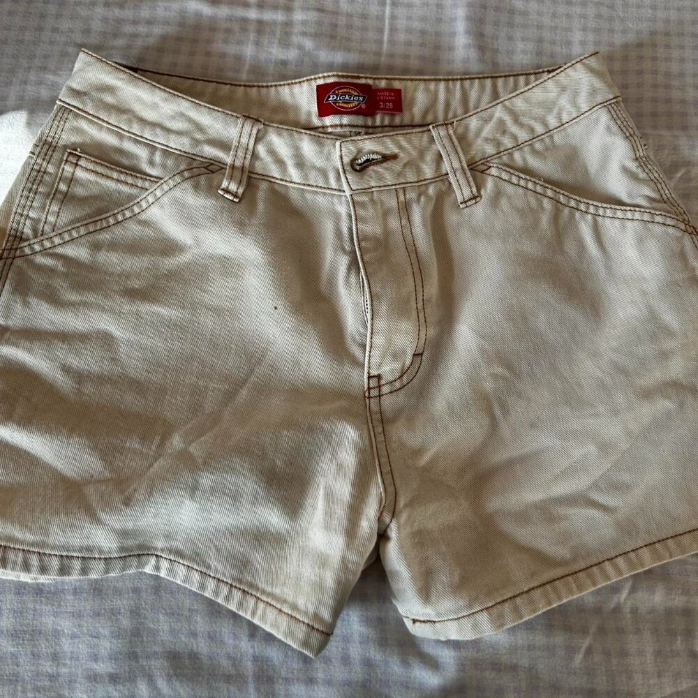 DICKIES High Rise Carpenter Womens Shorts